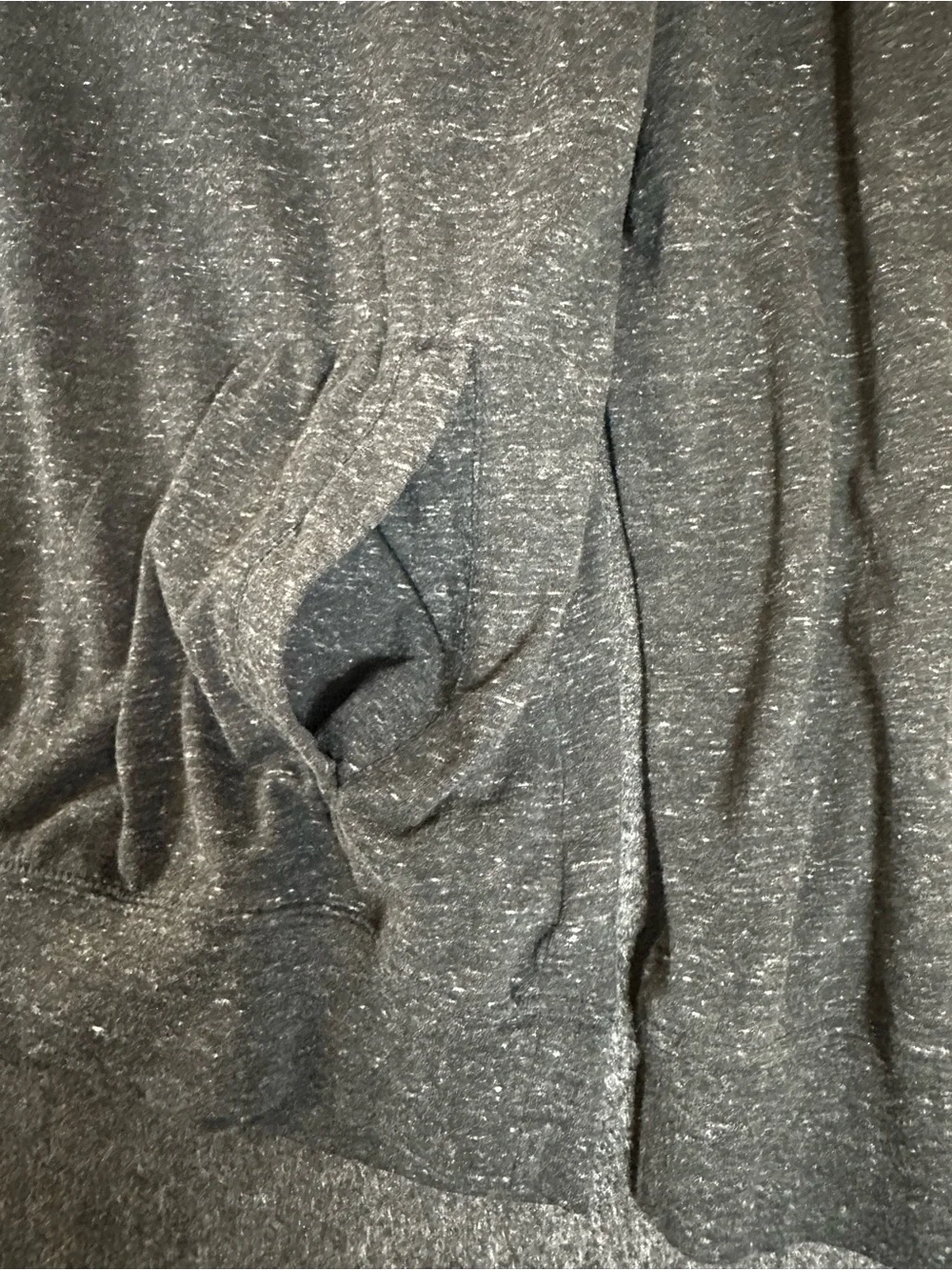 Kenneth Cole Reaction Men's Charcoal Gray Marled Pullover Hoodie XXL